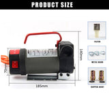 12V Electric Car Diesel Bowser Transfer Pump Oil Fuel Extractor Bowser Petrol