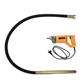 1800W Electric Concrete Vibrator 3600VPM 35mm Needle 2m Hose Cement Construct A