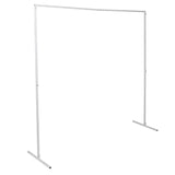 Wedding Arch White Square Backdrop Flower Display Stand Background 2.2M