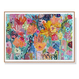 70cmx100cm Carrie Schmitt Wood Frame Canvas Wall Art