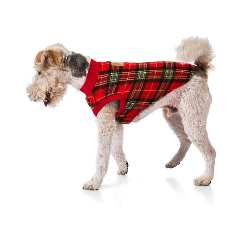 Red Tartan Dog Pyjamas