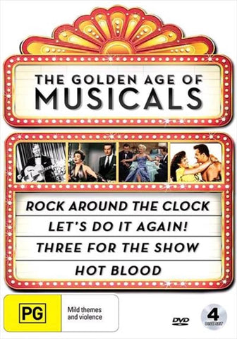 Golden Age Of Musicals Collection DVD