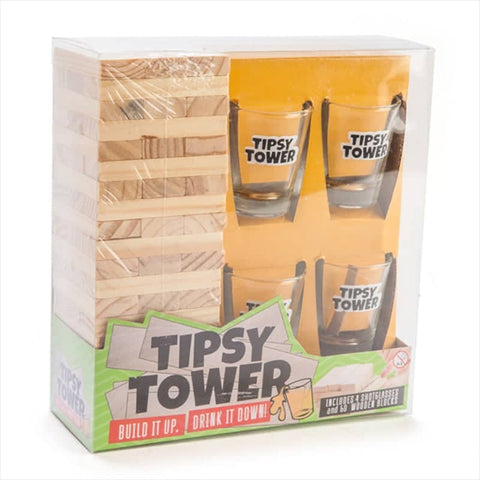 Tipsy Tower Drinking Game