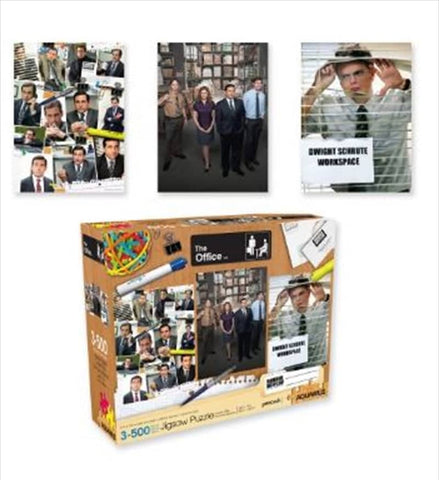 Office 500pc x 3 Puzzle Set