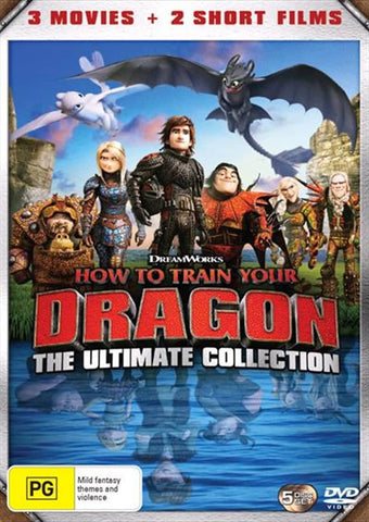 How To Train Your Dragon / How To Train Your Dragon 2 / Hidden World / Night Fury / Homecoming | Ult DVD