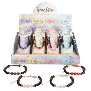 Gemstone Diffuser Bracelet (CHOSEN AT RANDOM)