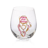 Follow Your Dreams Tallulah Dream Stemless Glass