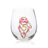 Life is Beautiful Tallulah Dream Stemless Glass