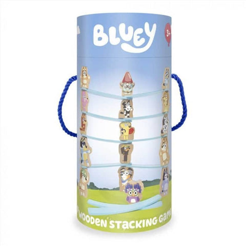 Bluey Wooden Stacking Game