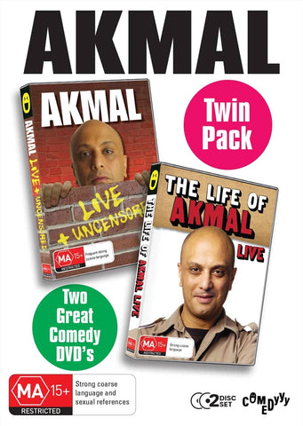 Live And Uncensored/Life Of Akmal DVD