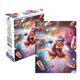 Cat Pizza 500 Piece Puzzle