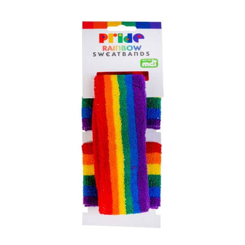 Rainbow Pride Sweatbands Set