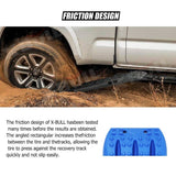 X-BULL Recovery tracks kit Boards 4WD strap mounting 4x4 Sand Snow Car qrange GEN3.0 6pcs blue