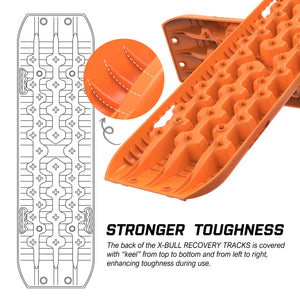 X-BULL Recovery Tracks Boards Sand Truck Mud 4WD 4x4 Gen3.0 Orange/ Tyre Tire Deflator