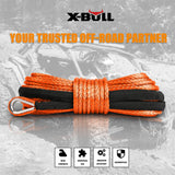 X-BULL Winch Rope Dyneema Synthetic Rope 5.5mm x 13m Tow Recovery Offroad 4wd