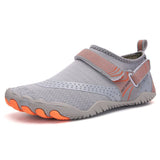 Men Women Water Shoes Barefoot Quick Dry Aqua Sports Shoes - Grey Size EU40 = US7