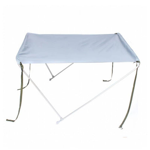 White Boat Foldable Anti-UV Tent Sunshade Awning Bimini Top Canopy Cover