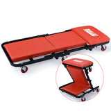 BULLET Folding Creeper Mechanics Stool Seat Trolley Garage Mechanic Workshop