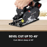 BAUMR-AG CS3 20V SYNC Cordless Circular Saw with Battery and Fast Charger Kit