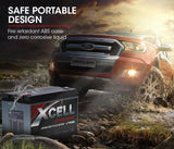 X-CELL 130Ah 12v Lithium Battery LiFePO4 Iron Phosphate  Deep Cycle Camping 4WD