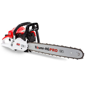 Baumr-AG 52CC Petrol Commercial Chainsaw 20 Bar E-Start Chain Saw