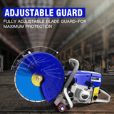 POWERBLADE 75CC Petrol Concrete Cut Off Demolition Saw Wet Demo Road Cutter Brick Cutting Tool