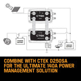 CTEK Smartpass 120S 120A Power Management System for 12V Starter Service Battery