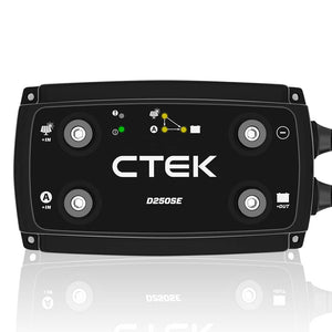 CTEK D250SE Dual Input DC-DC 20A Smart Battery Charger 12V Lead Acid Lithium Car