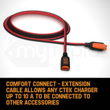 CTEK Comfort Connect Extension Cable 2.5M 8'2" Suits MXS 5.0, MXS 7.0, MXS 10