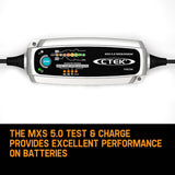 CTEK MXS 5.0 Test and Charge Battery Charger 12V 5Amp Deep Cycle AGM