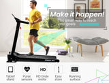 PROFLEX Treadmill Bluetooth Running Machine Foldable Small Compact Home Electric