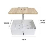 PLANTCRAFT 12 Pod Indoor Hydroponic Growing System, with Water Level Window & Pump, White