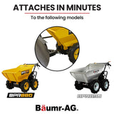 Baumr-AG Plough Blade Leveller Accessory, for BPR880 BPR890 Power Barrows