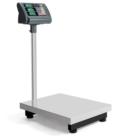 EuroChef Electronic Digital Platform Scale Shop Market Postal Scales Weight 150kg