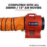 Baumr-AG 300mm 10m Duct for 12" Air Movers