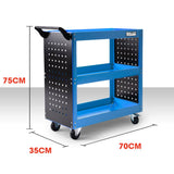 BULLET Tool Trolley Cart Workshop Trolly Mobile Storage Portable Steel Mechanics