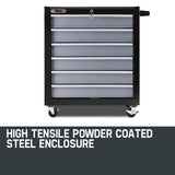 BULLET 6 Drawer Tool Box Cabinet Trolley Garage Toolbox Storage Mechanic Chest