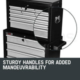 BULLET 15 Drawer Tool Box Storage Cabinet Chest Garage Trolley Mechanic Toolbox