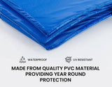 UP-SHOT 12ft Trampoline Safety Pad Blue Padding Replacement Round Spring Cover