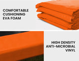 UP-SHOT 8ft Trampoline Safety Pad Orange Padding Replacement Round Spring Cover