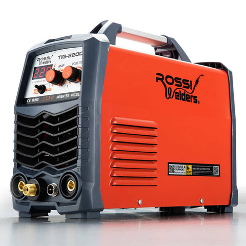 ROSSI 220A Welder Stick GTAW Gas Tungsten Arc Welding Machine Inverter TIG MMA