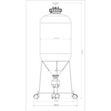 Keg King Fermenter King Uni Tank - 60L