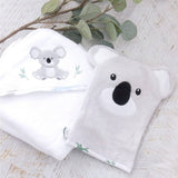 Bubba Blue Koala Hooded Towel & Bath Mit 104550