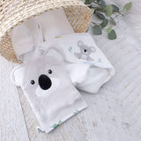 Bubba Blue Koala Hooded Towel & Bath Mit 104550