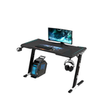 EKKIO RGB Gaming Desk Z Shape Black 100cm EK-GD-105-AL