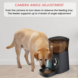 Floofi Smart Pet Feeder with Camera - Black - FI-FD-110-CX