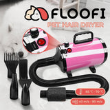 Floofi Pet Hair Dryer Advance Button Version (Pink) FI-PHD-110-DY