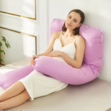 GOMINIMO Pregnancy/Maternity/Nursing Pillow with Pillowcase (Purple) GO-PP-102-BL