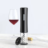 GOMINIMO 4-in-1 Electric Wine Bottle Opener Battery Operated (Black) GO-EWO-100-KLT