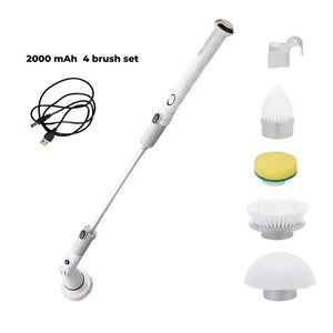 GOMINIMO Electric Spinning Scrubber 2000 mAh 4 Brush Set GO-CB-106-BD